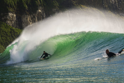 Catlins surfing